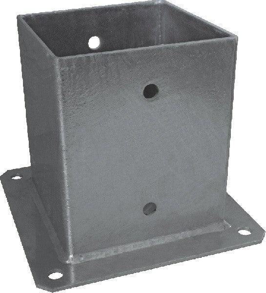 Staffe Porta Pilastro QD 161x161 di Friulsider - Resistente alla Corrosione e Drenaggio Ottimale