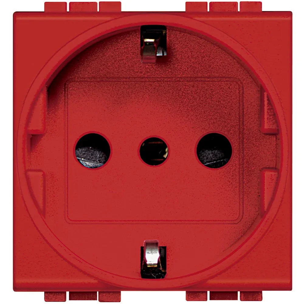 Presa P30 2P+T 16A 250 Vac BTicino - Standard Tedesco - Sicurezza e Qualità - SKU L4140R