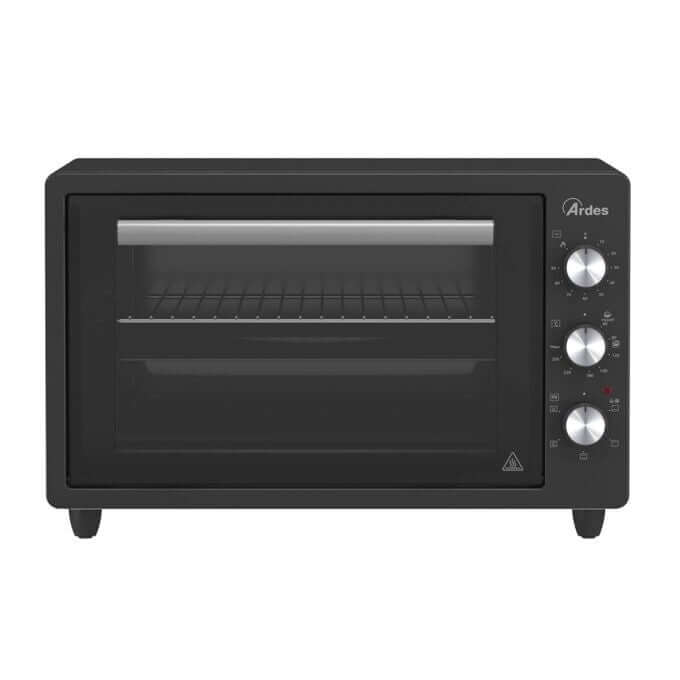 AROVEN371 Kratos 37L electric oven, 5 cooking functions, adjustable thermostat, spacious design, easy-to-clean.