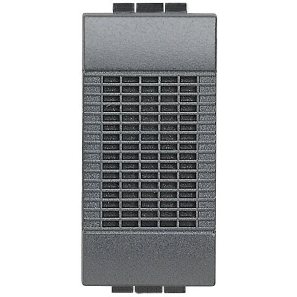 Bticino Livinglight L4351/230 - Suoneria Bronzata 230Vac 1 Modulo Antracite