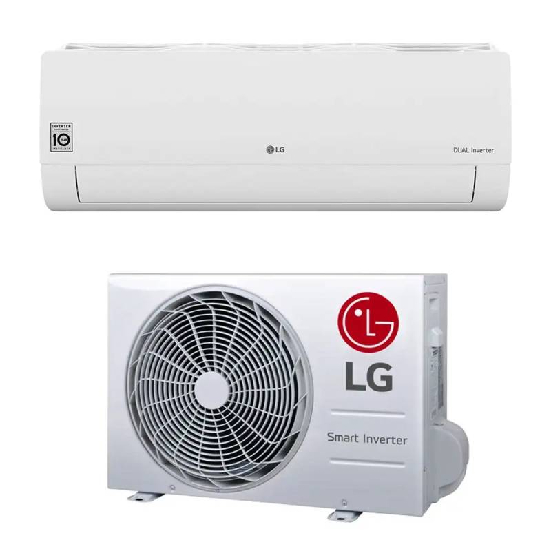 LG DUALCOOL Inverter Condizionatore Smart 12000 BTU con unità interna ed esterna, Wi-Fi Integrato R-32