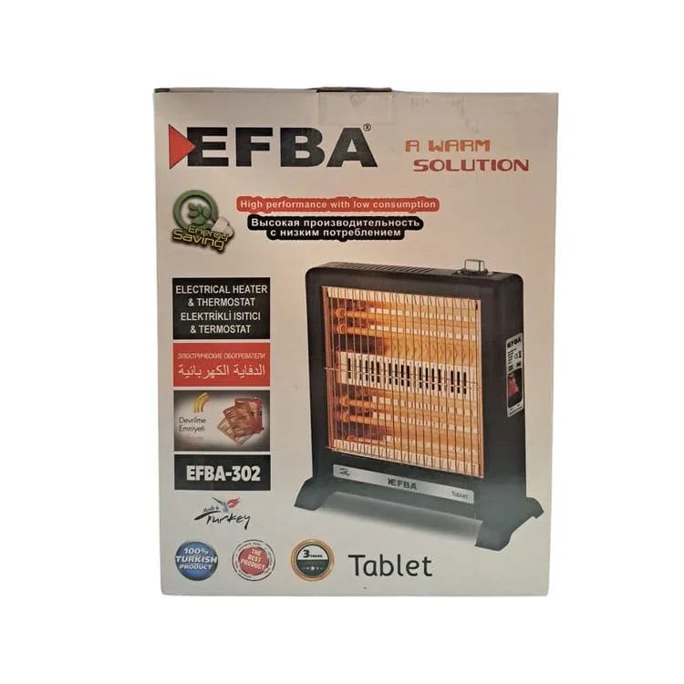 Stufa a Quarzo 2 Elementi 1000W ST302