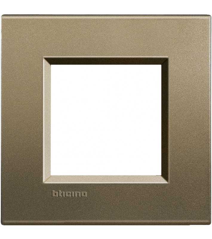Living Light - Placca quadra 2P Square - LNA4802SQ