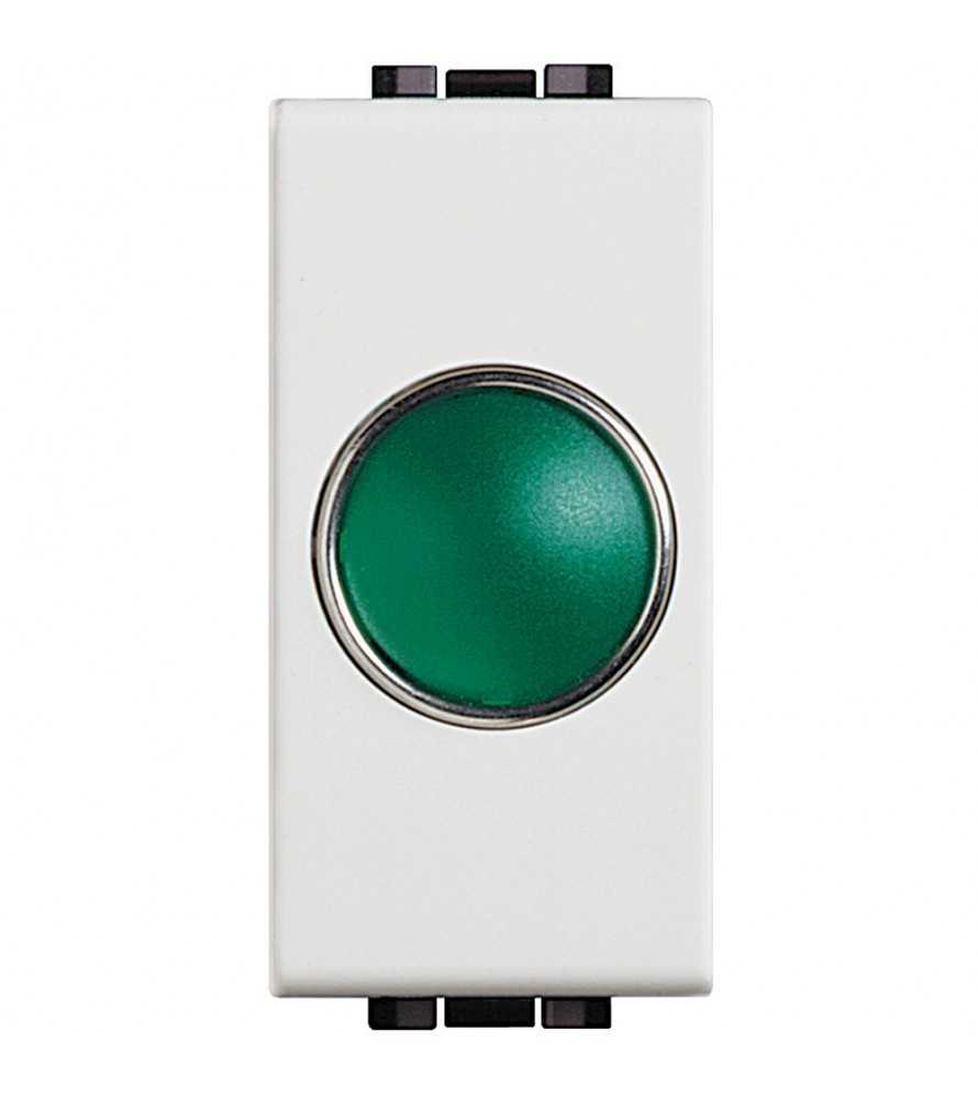 Bticino LivingLight portalampada spia verde N4371V