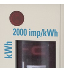 Contatore monofase energia attiva, 1 Modulo, 25A inserzione diretta display elettromeccanico, lampeggio LED 0.5Wh/imp