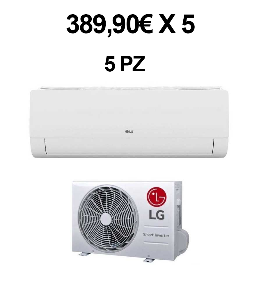 5PZ Climatizzatore Condizionatore LG Inverter Serie WINNER 9000 Btu W09EG.NSJ R-32 Classe A++/A+