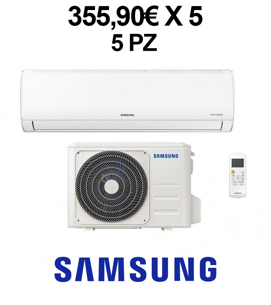 5PZ Climatizzatore Samsung AR35 2,5KW 9000BTU A++/A+ R32