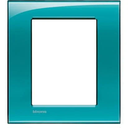 Placca Livinglight 3+3P Verde Profondità - BTicino LNA4826VD | Design Elegante e Funzionale