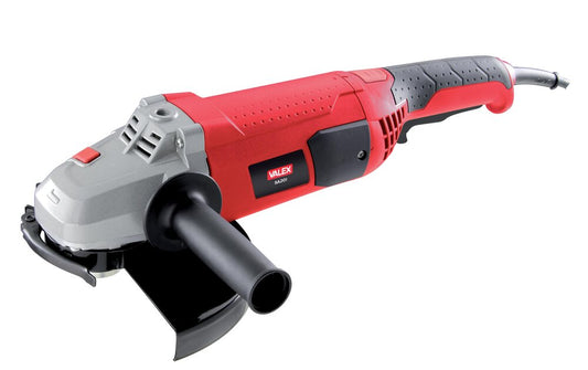 Smerigliatrice Angolare Valex SA201, modello Art. 1401628, con potenza di 2000 W e disco di diametro 230 mm, ideale per lavori di taglio e sbavatura.