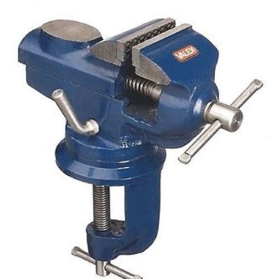 Valex Morsa da Banco Girevole in Ghisa 50mm 1451581 - Ganasce Riportate, Piano ad Incudine