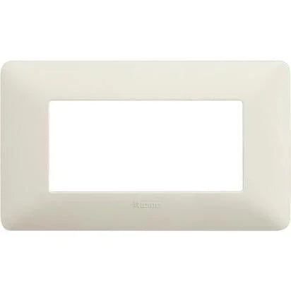 Placca 4 Moduli Bticino Matix Cenere Opaco - AM4804BCN