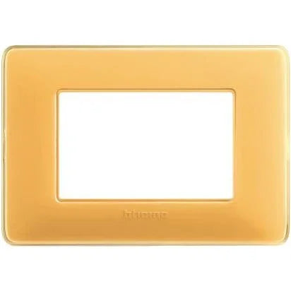 Placca 3 Moduli Bticino Matix Ambra Opaco - AM4803CAB