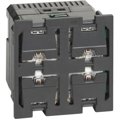 Comando Attuatore Luci BTicino Living Now K4672M2L - 2 Relè Indipendenti, 27Vdc, Design Moderno