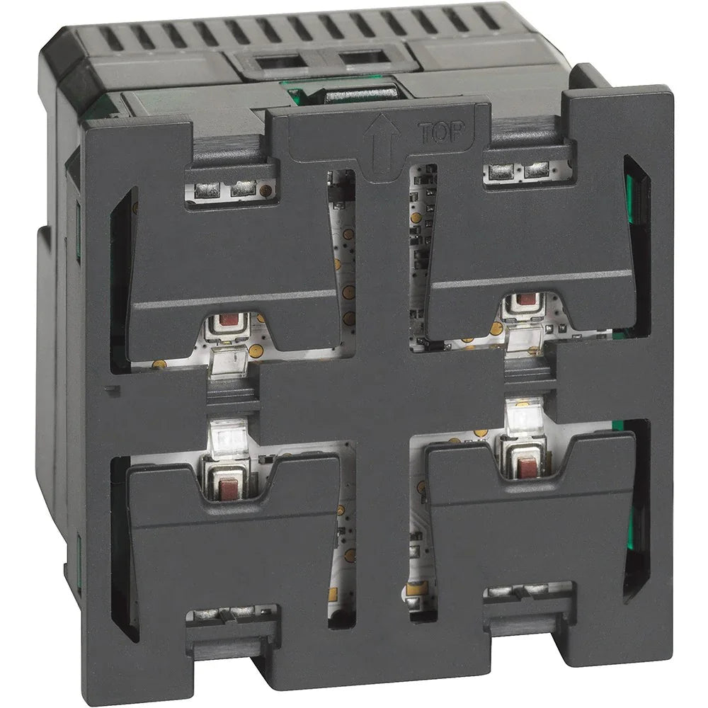 Attuatore Tapparelle BTicino Living Now K4672M2S - 2 Relè 2A 250V AC, Funzione PRESET, Installazione Facile