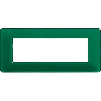Placca 6 Moduli Bticino Matix Color Smeraldo Metallizzato - AM4806CVS