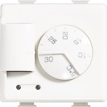 Termostato ambiente Bticino Matix Elettronico AM5711, bianco, per regolare temperatura ambiente con tensione 230Vac.