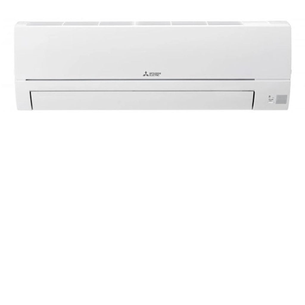 Mitsubishi Smart 12000BTU wall-mounted air conditioner MSZ-HR35VF with sleek design and efficient inverter technology.