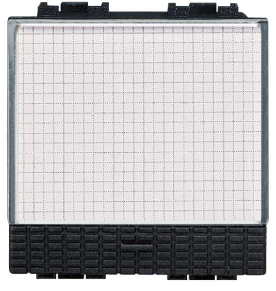 Bticino LivingLight Pulsante Portanome L4040, pulsante campanello personalizzabile con nome, design moderno e funzionale.