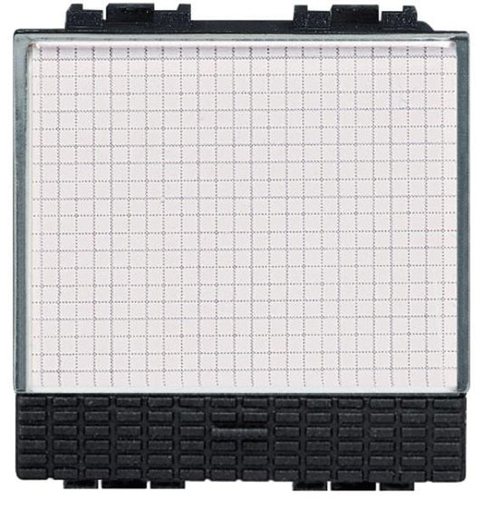 Bticino LivingLight Pulsante Portanome L4040, pulsante campanello personalizzabile con nome, design moderno e funzionale.