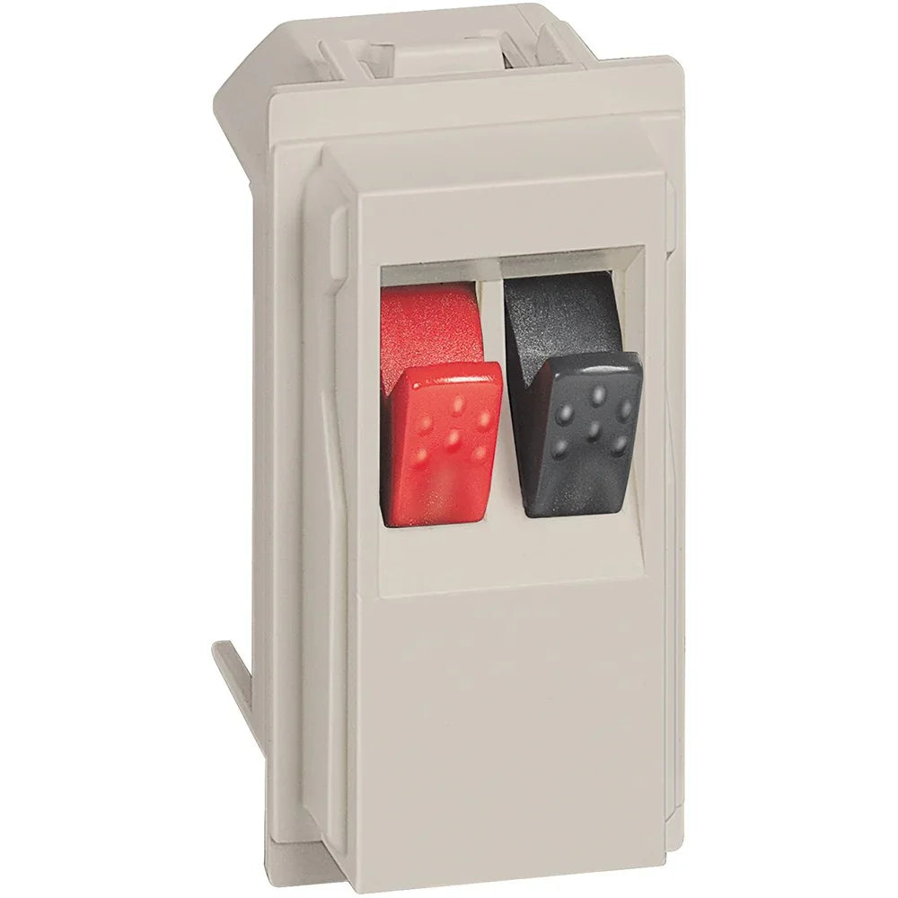 Connettore Altoparlante BTicino Living Now KM4294 - Design Compatto, Installazione Facile, Compatibile Home Cinema