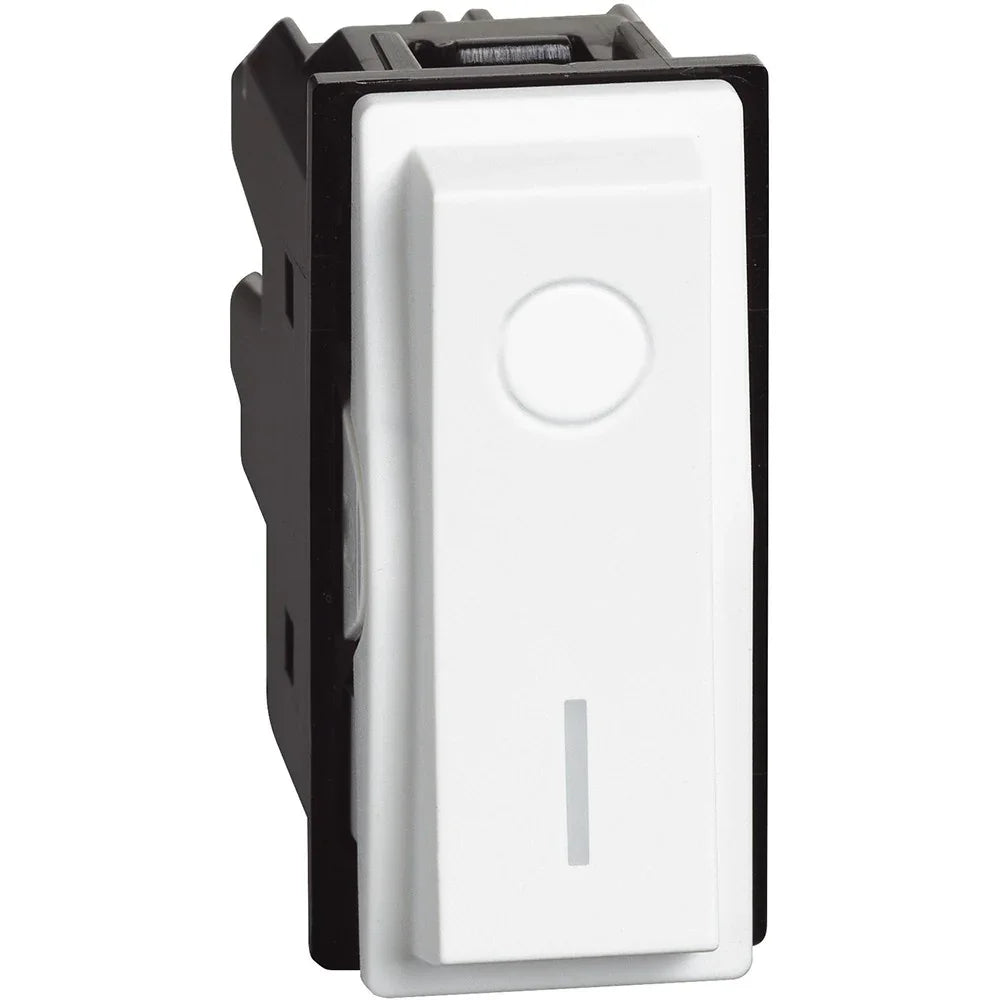 Interruttore Bipolare BTicino Living Now 2P 16A Bianco KW4002 - Design Elegante e Sicurezza Elettrica
