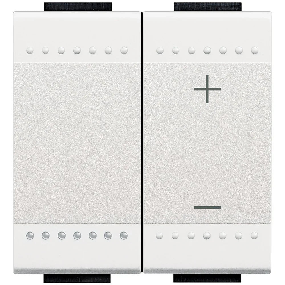 Dimmer a Pulsante 0-10V BTicino N4410N | 100-240Vac | Potenza 300-600VA | Design Elegante Livinglight