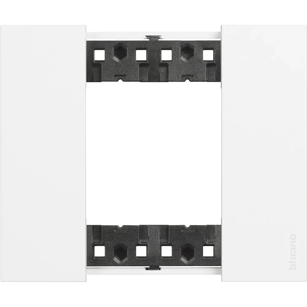 Placca 2 Moduli Bticino Living Now Colore Bianco - KA4802KW