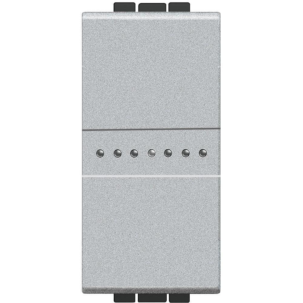 BTicino LivingLight Interruttore Assiale 10A 1P Tech NT4051N - Design Compatto e Facile Installazione
