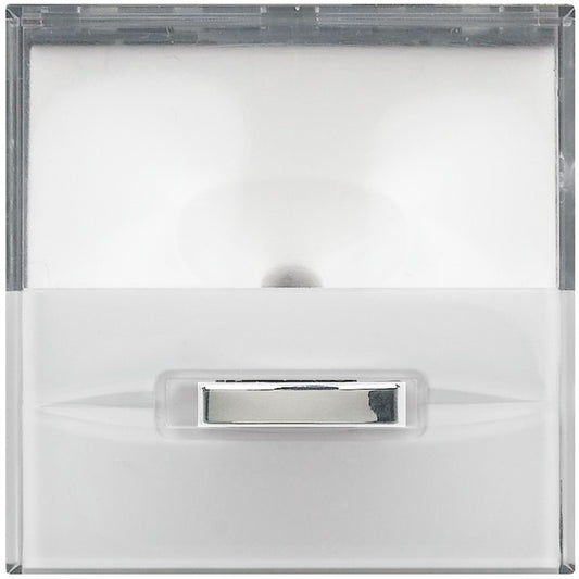 Lampada segnapasso LED Bticino Axolute H4382/230, emergenza con design moderno, accensione automatica in caso di blackout.