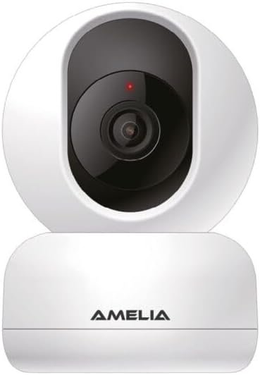 Bravo Telecamera Amelia Interna 4MP Motorizzata – Wi-Fi, Visione Notturna, Sorveglianza Casa con Audio a Due Vie