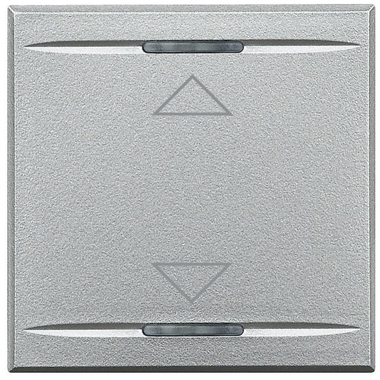 Copritasto Bticino Axolute 2 Funzioni HC4911/2AH con serigrafia SU-GIU, design moderno e funzionale.