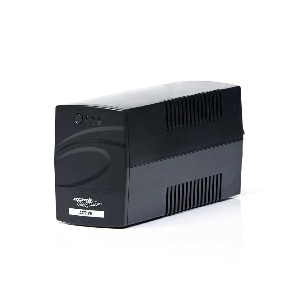 UPS Line Interactive MACH POWER 1000VA/510W - Stabilizzazione AVR, Controllo Microprocessore, Autonomia Batteria 12V/8Ah