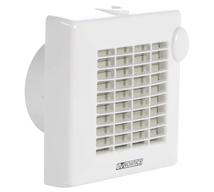 Vortice Aspiratore Elicoidale Automatico 100 mm - Modello 11221, 90 m³/h, UV Resistant