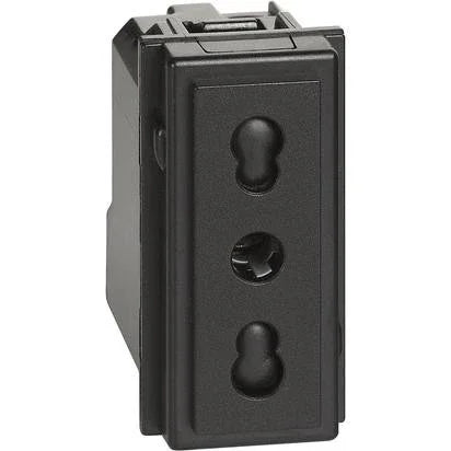 Presa BTicino Living Now 2P+T 10/16A 250Vac - Alta Sicurezza e Versatilità - SKU KG4180
