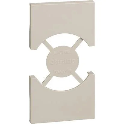 Cover Bticino Living Now per Presa Schuko 2 Moduli Sabbia - KM03