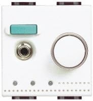 Bticino N4481 Preamplifier with input connector and control buttons, compact size, perfect for audio setups.