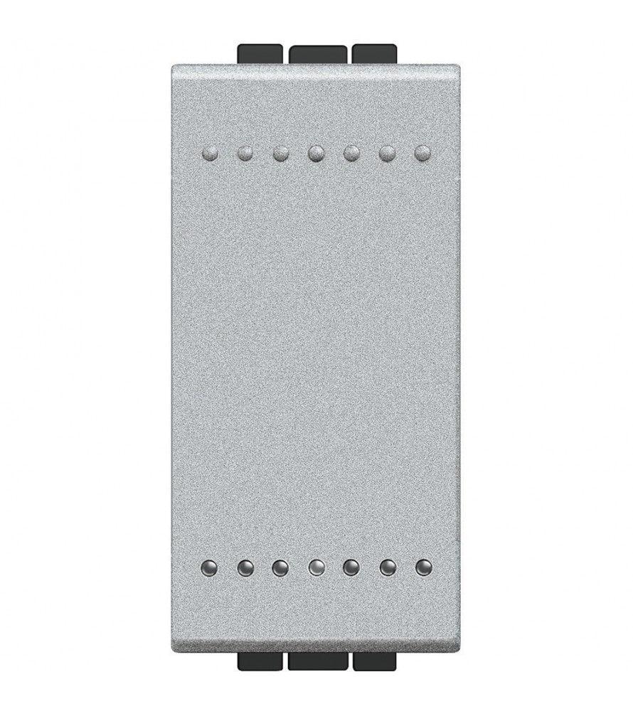 Bticino Livinglight NT4950 - Falso Modulo Copriforo Silver Tech