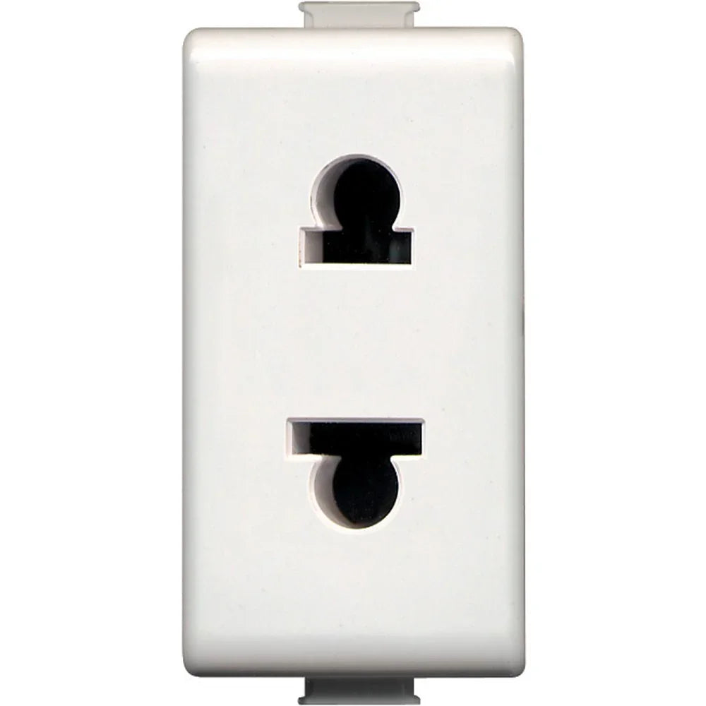 Presa Euroamericana 2P 16A 127/250Vac BTicino AM5025R - Alta Qualità e Sicurezza