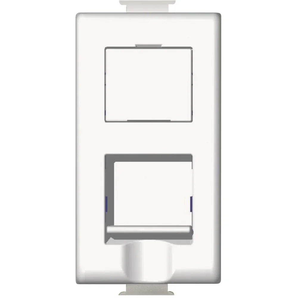 Connettore RJ45 Categoria 5E UTP AM5979C5E - Alta Velocità Fino a 1 Gbps, Protezione Antipolvere, BTicino