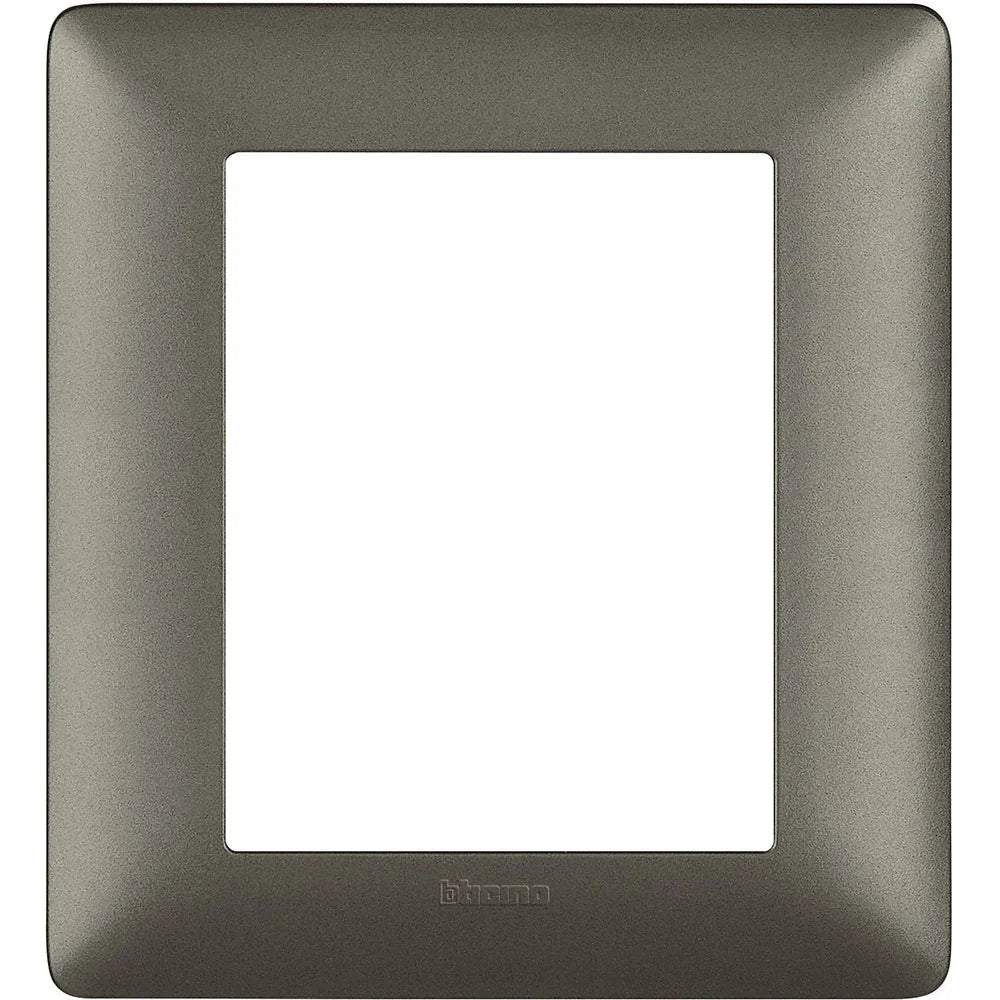 Placca BTicino Matix 3+3 Moduli Iron AM4826MIR - Design Elegante e Materiale Durevole