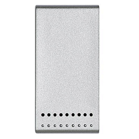 Copritasto Bticino Livinglight grigio tech, 1 modulo, lente illuminabile per pulsante, serie MyHome.