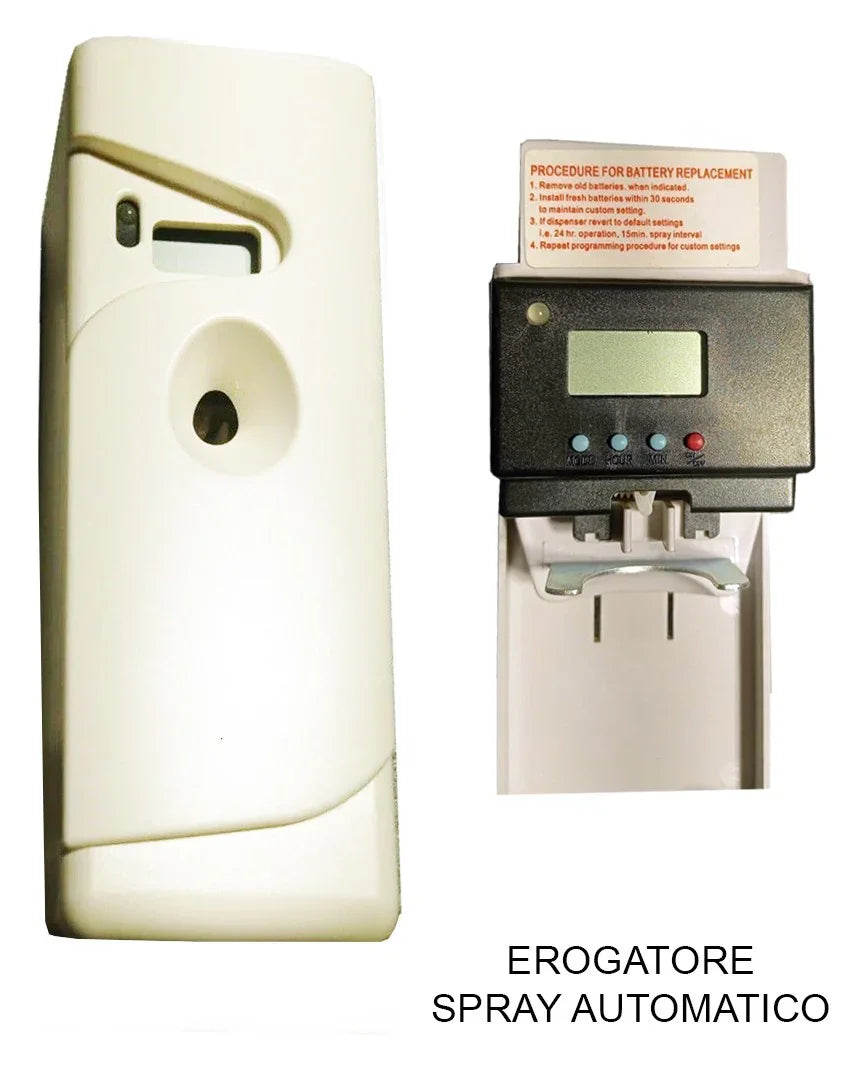 Erogatore Diffusore Automatico Orieme OB 112 - 250ml, Professionale, Facile Installazione, Controllo Digitale