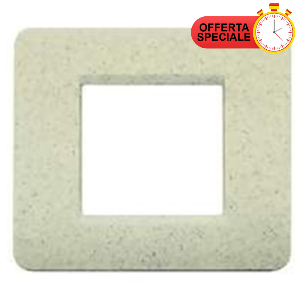 BTicino Matix Placca 2 Posti Acquamarina AM4802SQ switch plate, special offer, stylish design