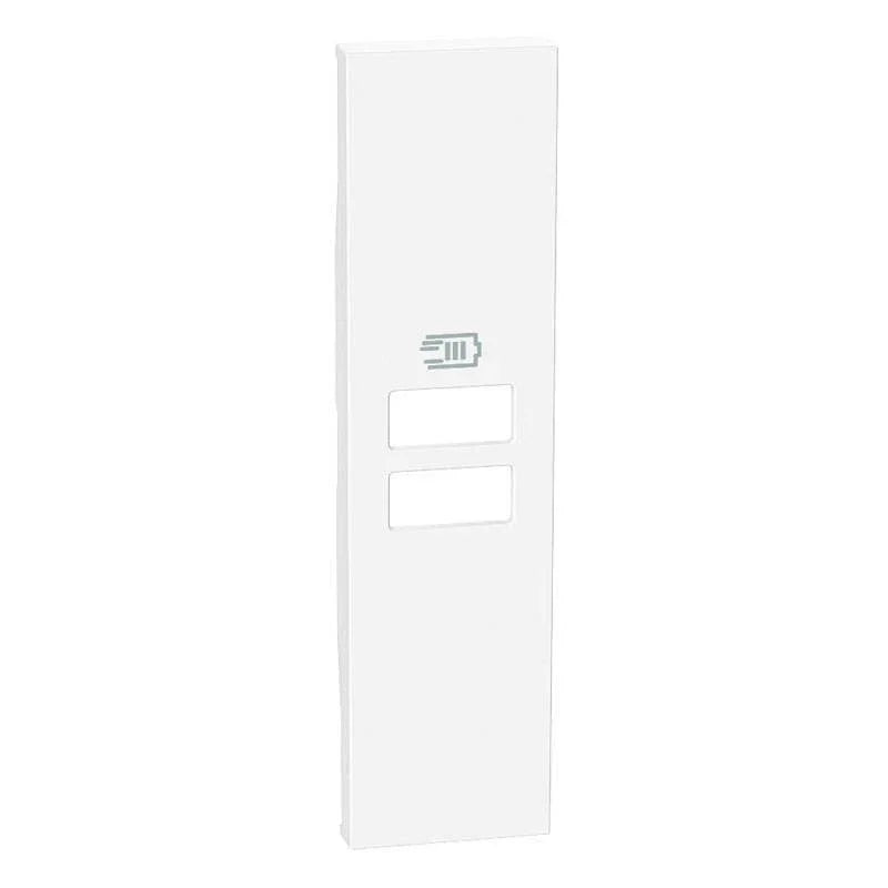 Cover Bticino Living Now KW13C Bianca - Elegante E Funzionale, Compatibile Con Caricatori USB
