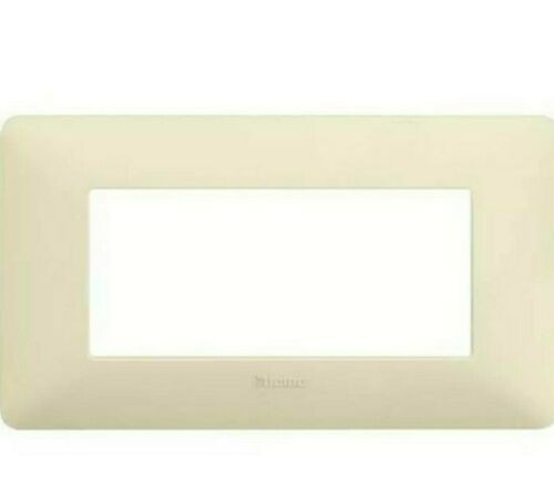 Placca Bticino Matix 4 moduli avorio AM4804BAV