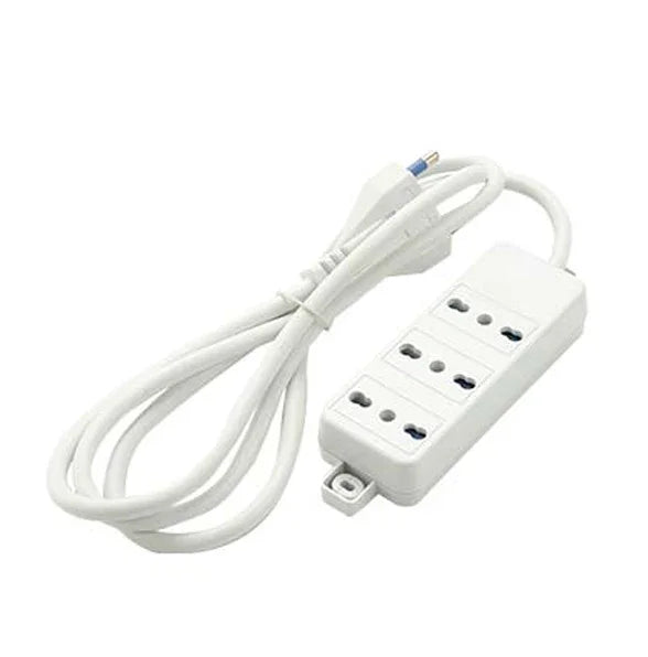 Multipresa 3P Bivalenti 16A+T Bianca - Design Elegante, Sicurezza e Capacità Alta Potenza