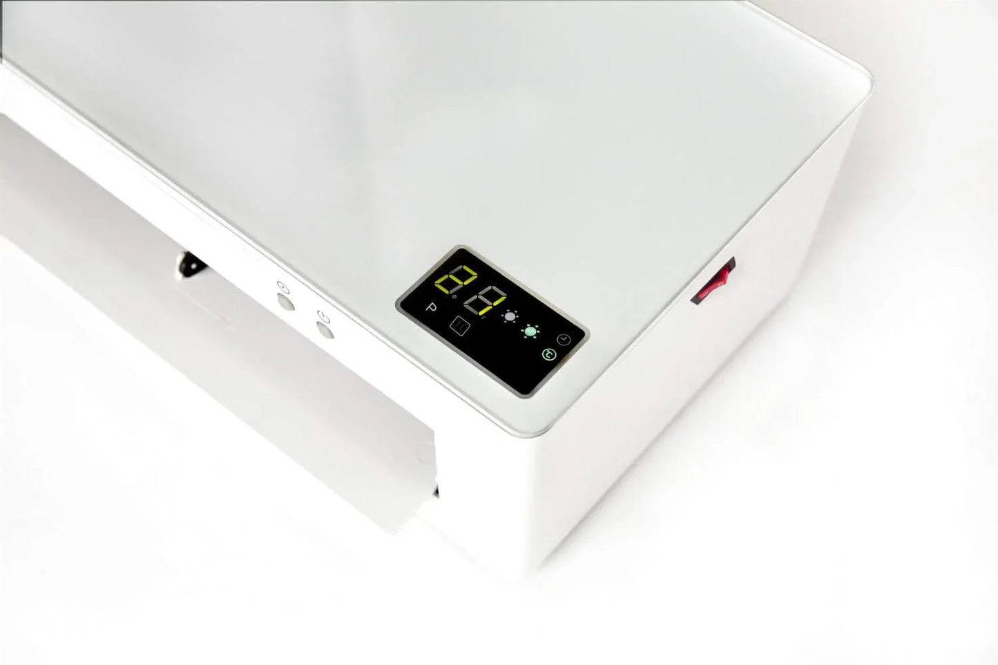 Termoventilatore Ceramico Argo Chic White 191070198 - 1200W-2000W, Silenzioso, Versatile e Ideale per Bagno