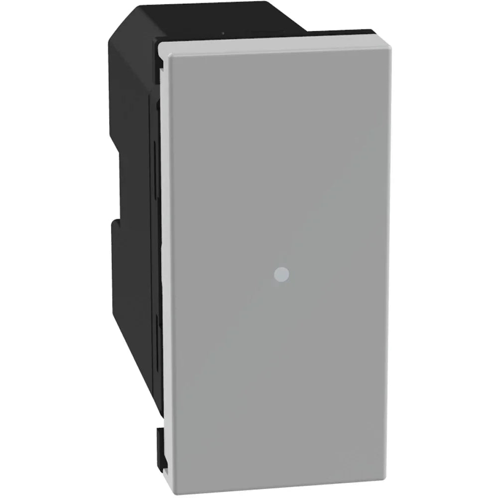 Comando Luci Wireless BTicino MatixGO Smart 1 Modulo Grigio JG4003CWI - Controllo Facile, Autonomia 8 Anni
