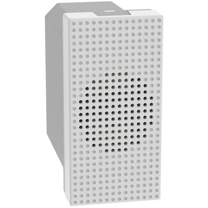 Suoneria BTicino MatixGO 12V 1 Modulo Bianca JW4351V12 - Volume 80dB, Design Elegante e Funzionale