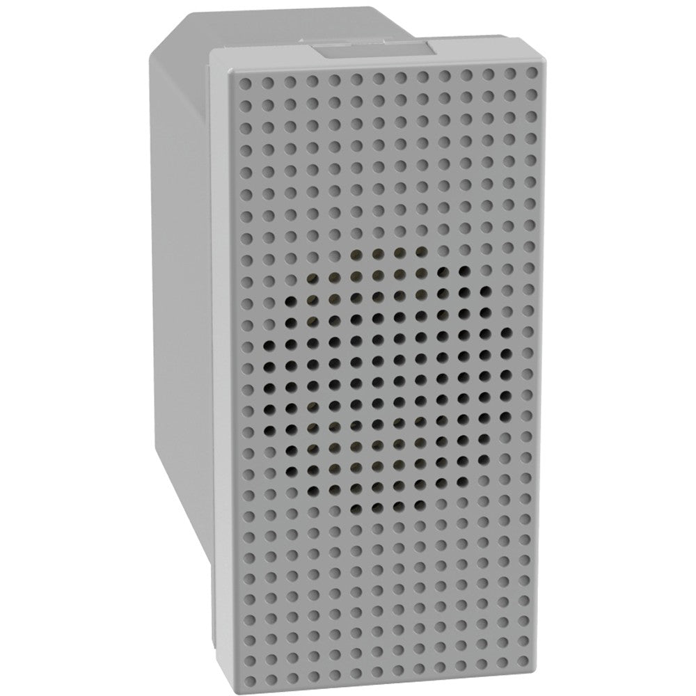 Ronzatore BTicino MatixGO 230V 1 modulo grigio, 12VA 80dB, ideale per impianti elettrici